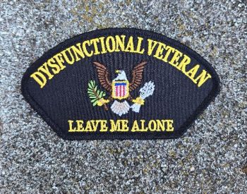 Patch- Black Dysfunctional Veteran